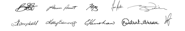 Signitures