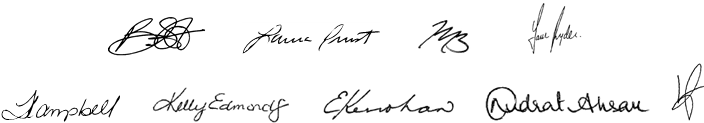 Signatures