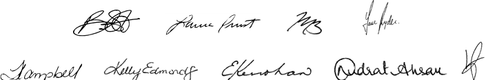 Signatures